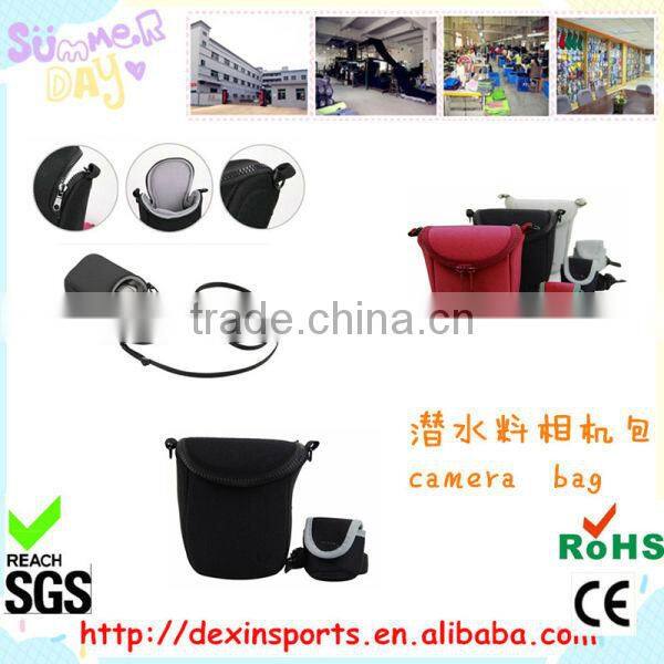 2014 fashion soft neoprene camera bag