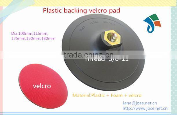 plastic foam With M14x2 thread backing pad
