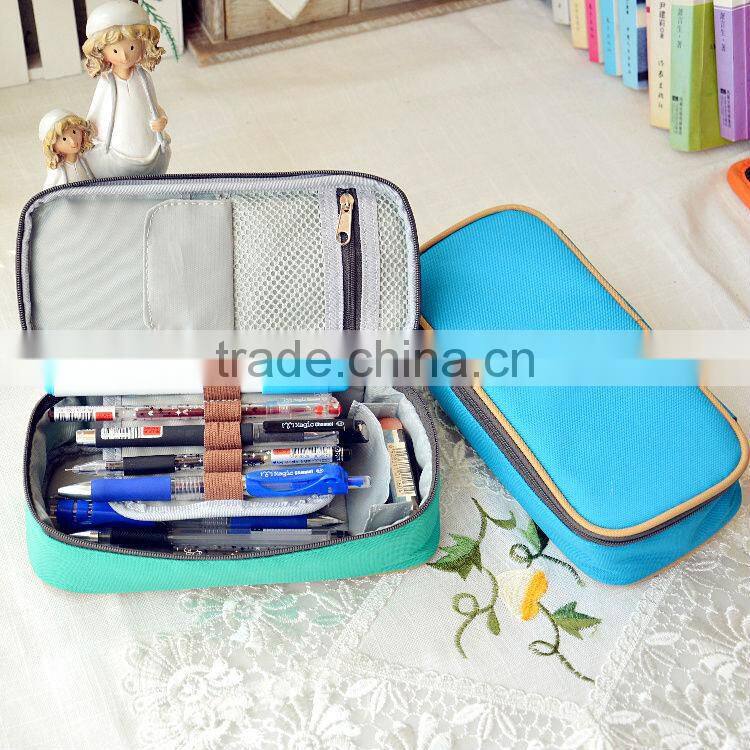 School Nylon Pencil Case