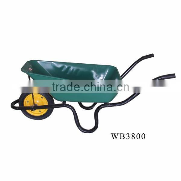 WANTAI China steel thailand wheelbarrow with 40L-200L tray for sale