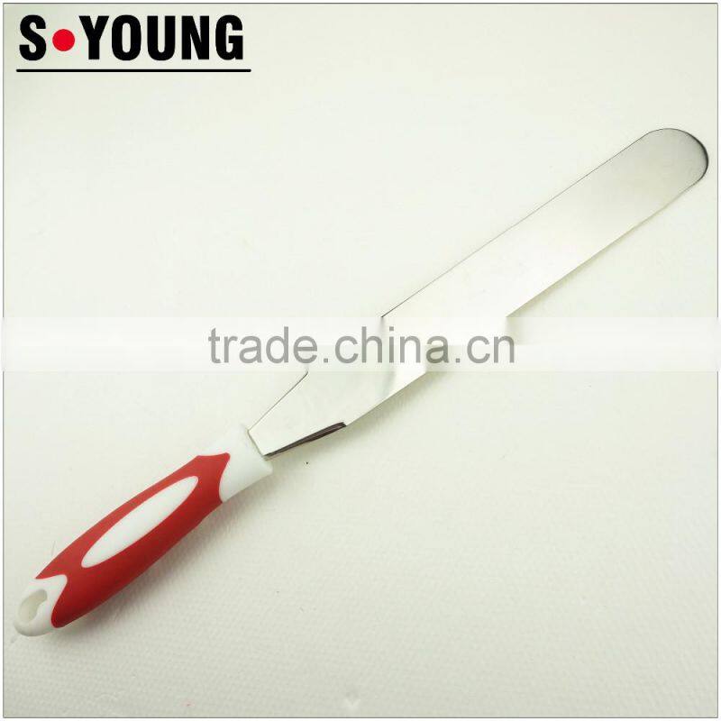 32012 Kitchen Maestro High Quality Stainless Steel with Rubber Coated Grip Utensil Set of 8