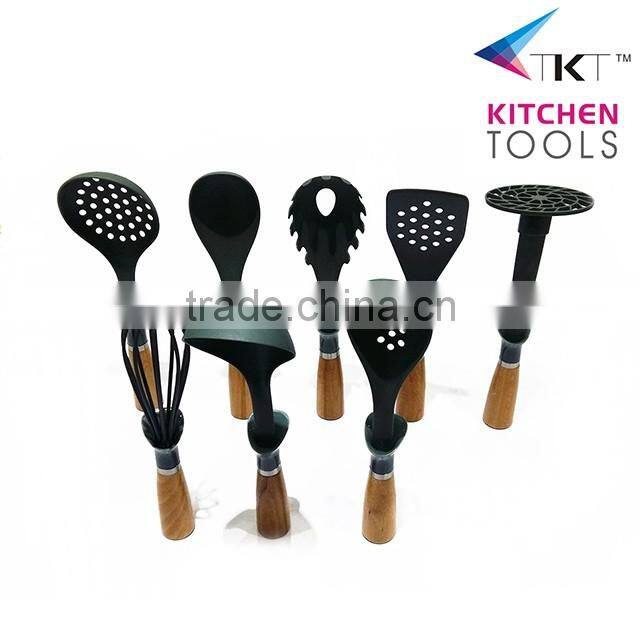 The three-dimensional handle nylon kitchenware set,nylon kitchen tool,nylon kitchen utensils