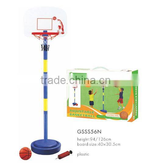 GSSS56N Plastic portable mini basketball stand for kids