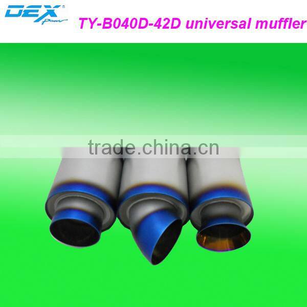 high quality car stainless steel exhaust muffler tips