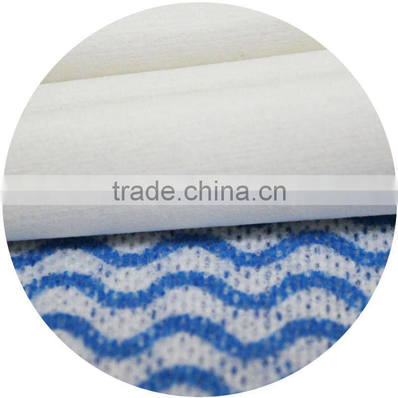 Gongdong factory direct sale super cleaning wipes/clean wipes/wavy pattern wipes/industrial wipes