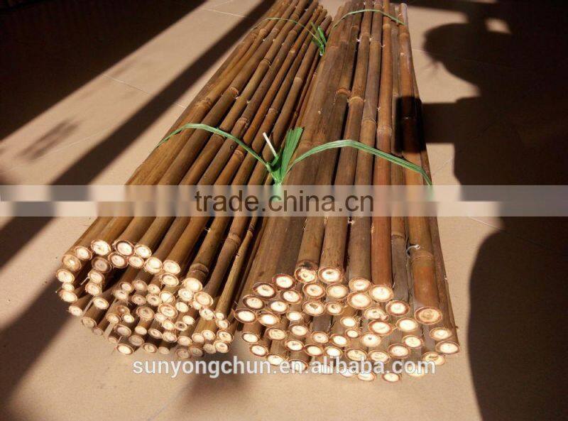 Natural Football Field Fence 3.5' 12-14mm bamboo cane for several sizes