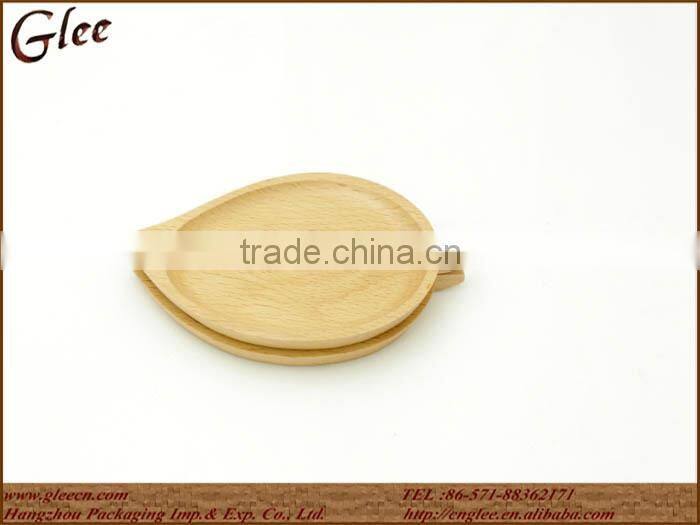 Cheap promotional wood cup mat