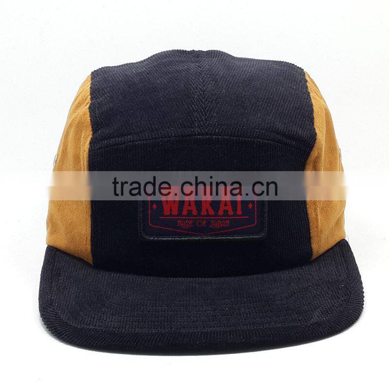 2016 design 5 panel blank cap wholesale / 5 panel hat sewing pattern