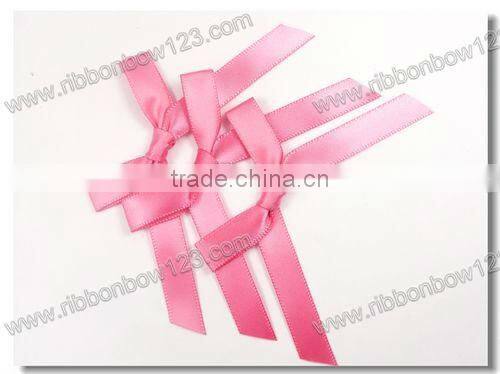 satin bows with pearl bead