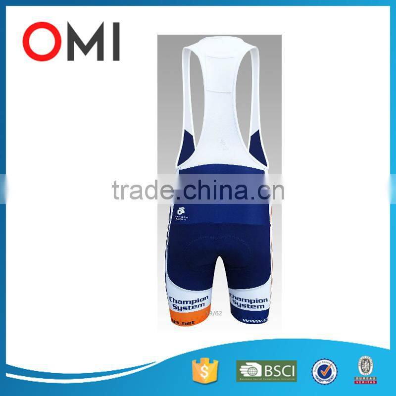 Men's cycling bib shorts for club good quality