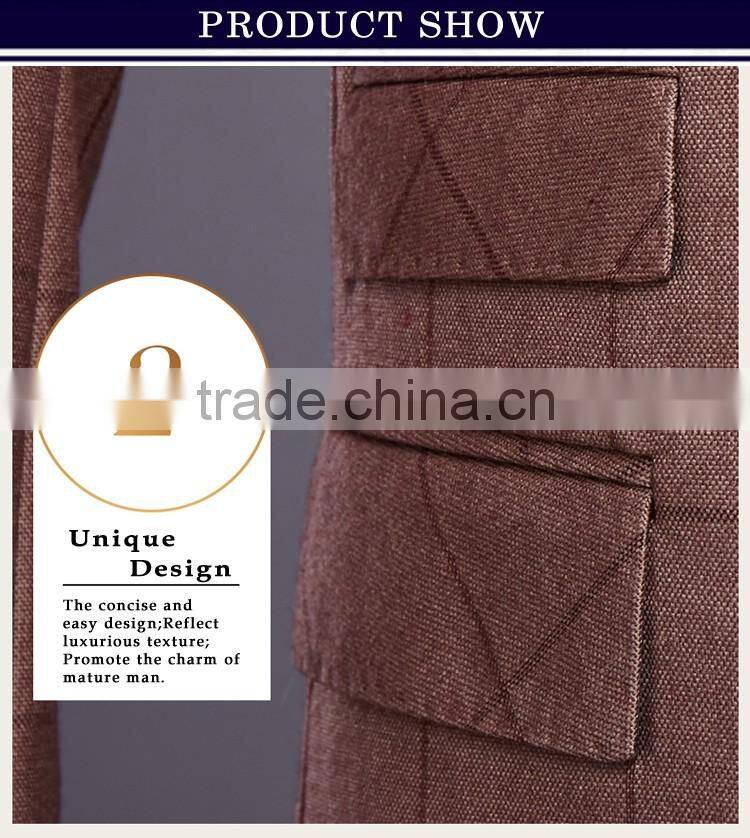 2017 hot sale latest pant coat picture men formal suits with stripe fabric