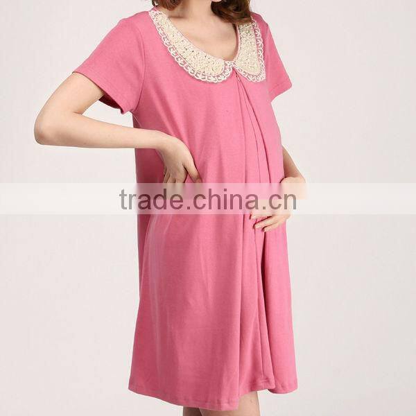 New arrival Maternity summer dress striped pregnant dress maternity clothing