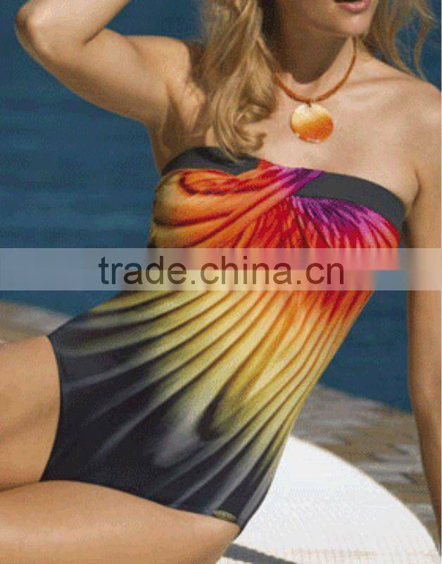 Sublimation printing sexy swimming wear