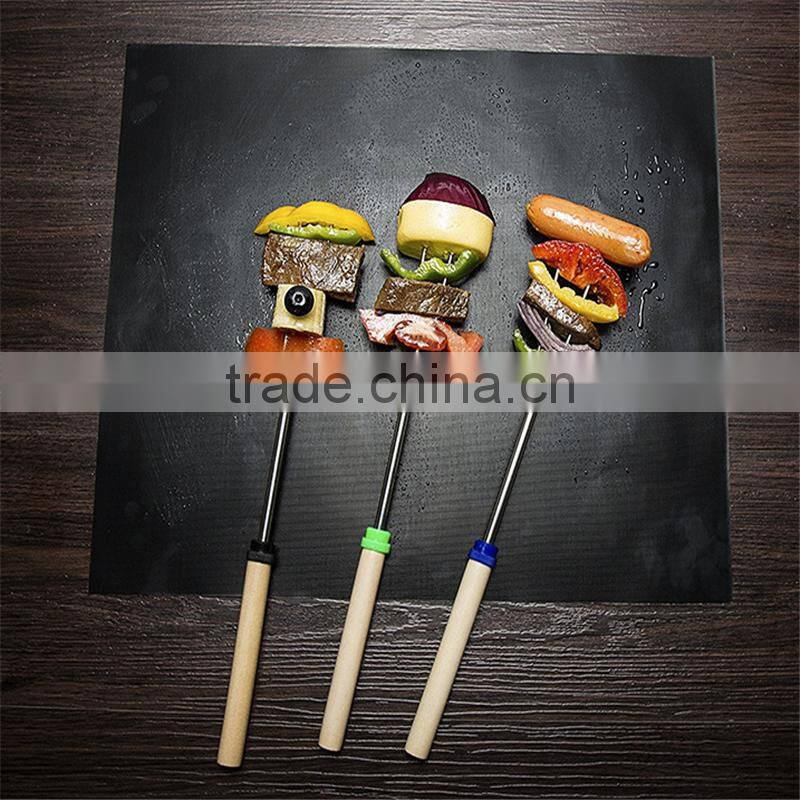 wholesale Outdoor barbecue special security Easily Cleaned Waterproof non stick bbq grill mat
