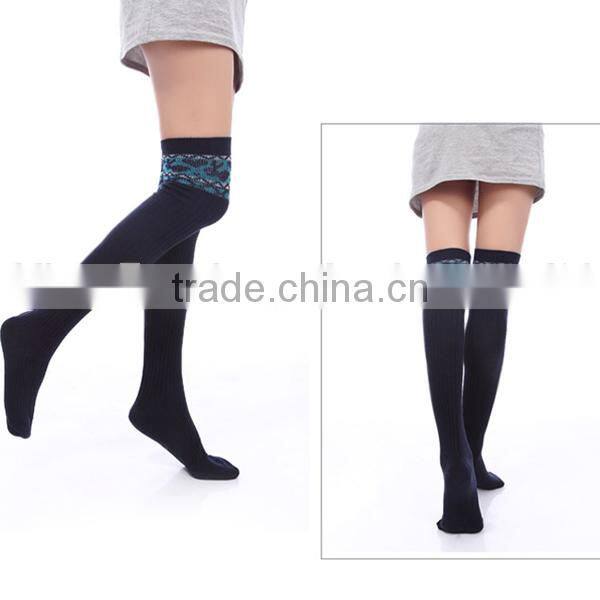 2015 han edition Jacquard thin leg lovely joker stockings