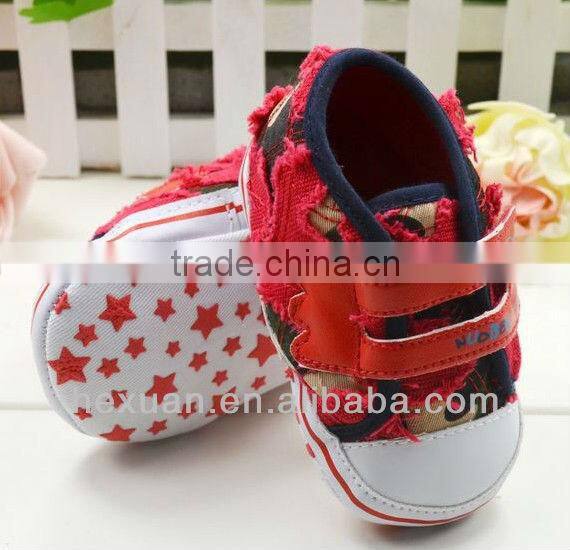 2014 new style hot sale high quality lovely baby sports shoes for kids, small order available