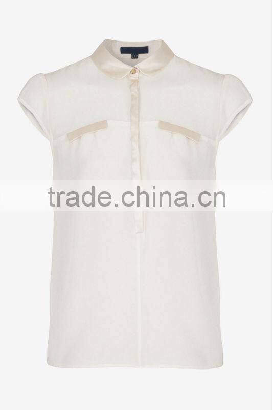 Ladies Cap Sleeve Blouse Top