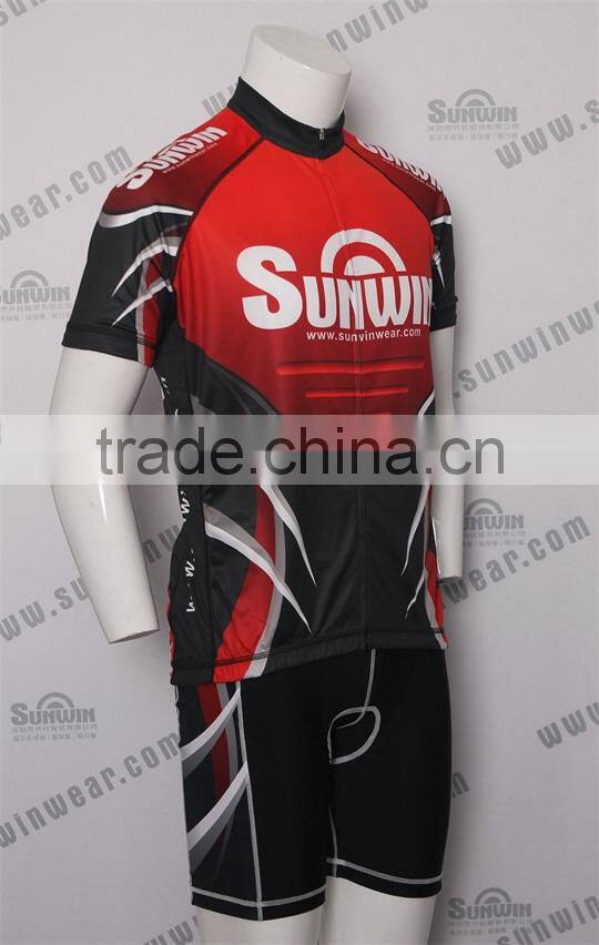 Fasion Custom Sublimation cycling sleeveless jersey for men