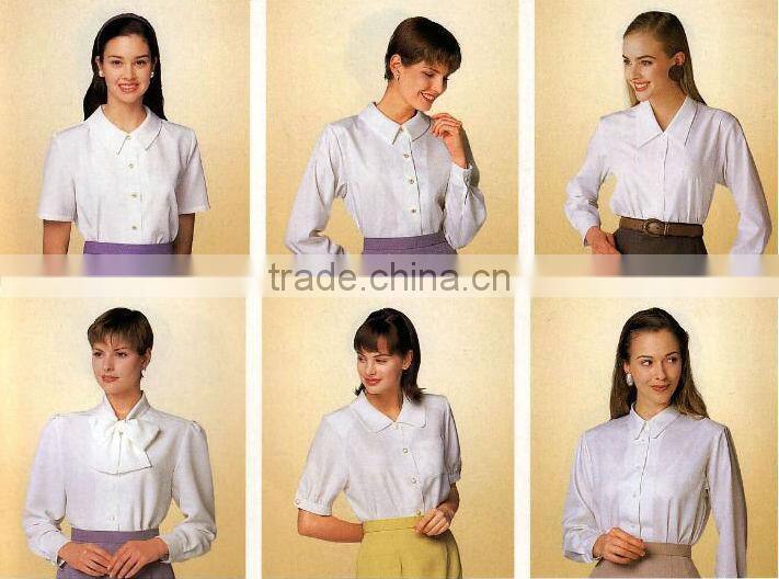 Wholesale 35% cotton 65% poyesterTC normal men &women shirt uniform