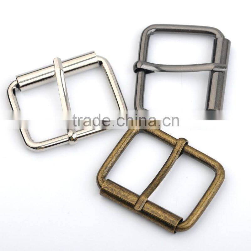 40mm 1.5inch big metal iron pin buckle movable tube bagpack belt buckle silver, black, bronze BK-070