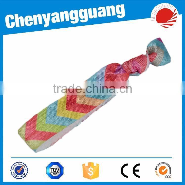 Folded over Elastic Tape Girls Hairband