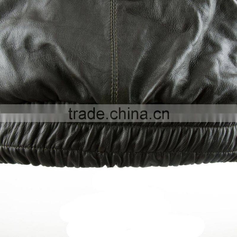 Leather Jacket with fur lining