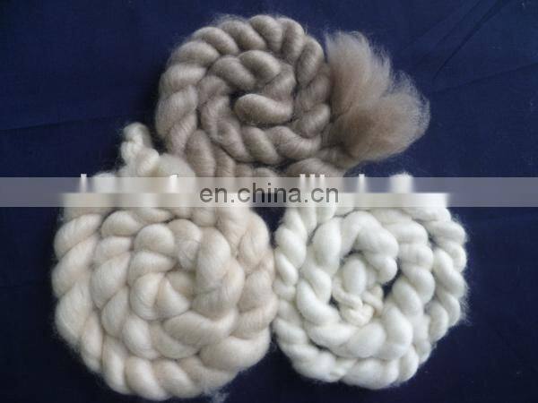 HIgh quality 100% Mulberry Silk Tops for machine spinning