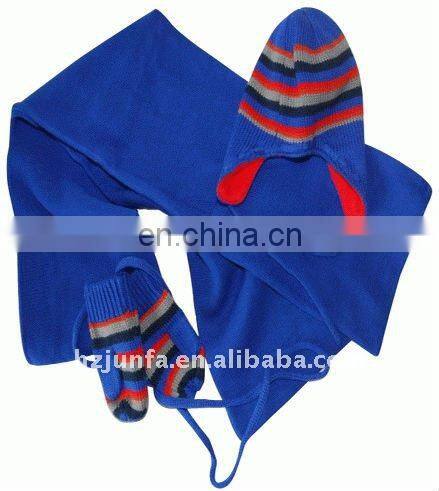 fashional soft cozy warm popular children knit set