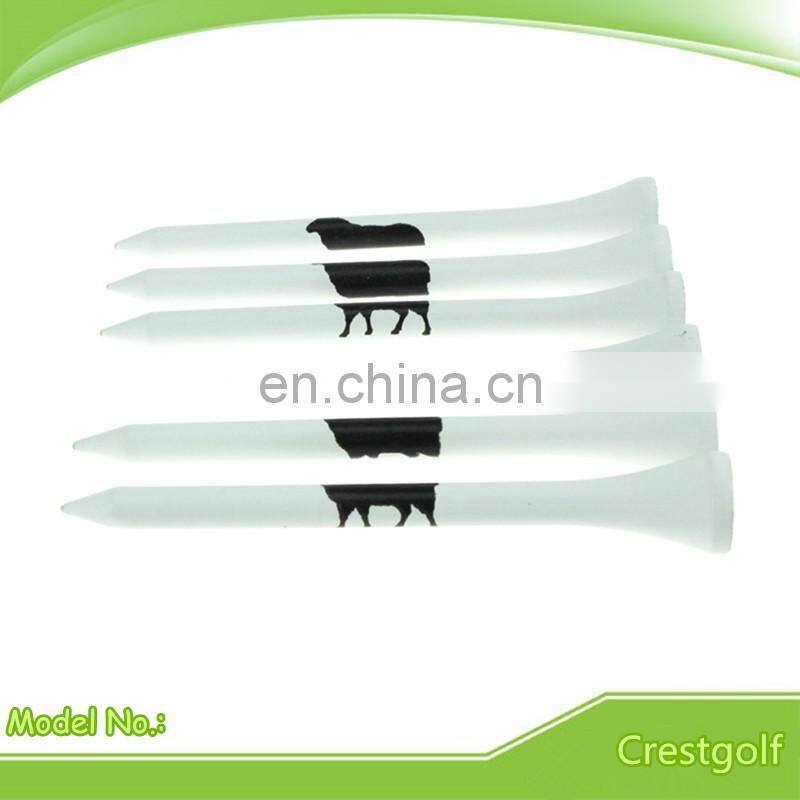 Custom Super Big Logo Printed Wood Golf Tees, Wood Golf Products