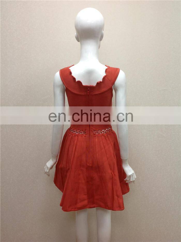 elegant eastern red hollow out flounce bridal dress turkey