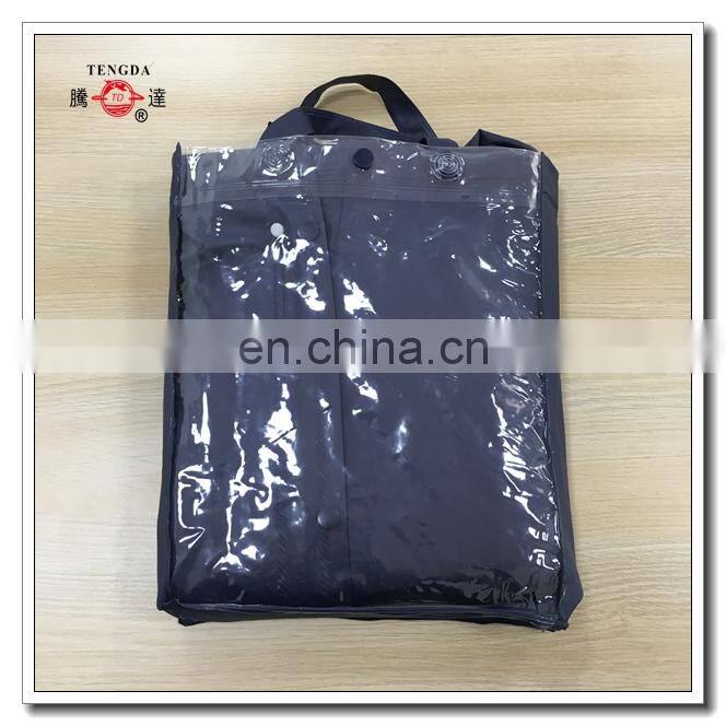 jas hujan motor europe original full rubber raincoat in black