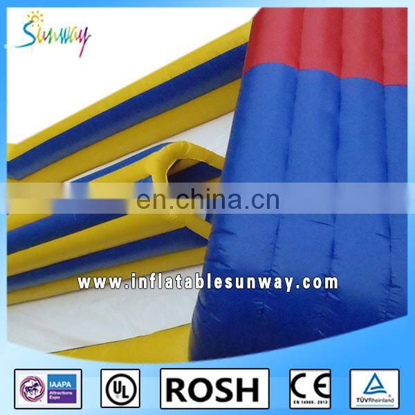 SUNWAY children Best sale cheap inflatable water slides/ giant inflatable water slide for adult