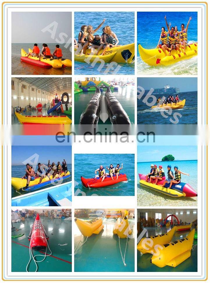 Inflatable Water Game Banana Boat Inflatable Water Toy
