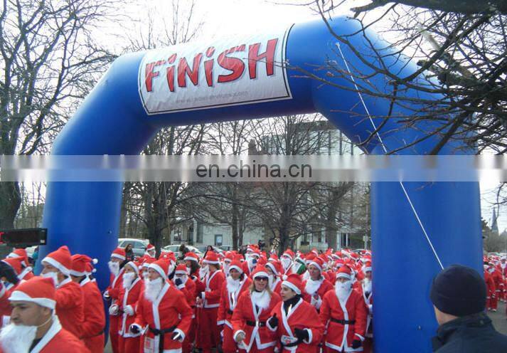 black square block inflatable arch for advertising