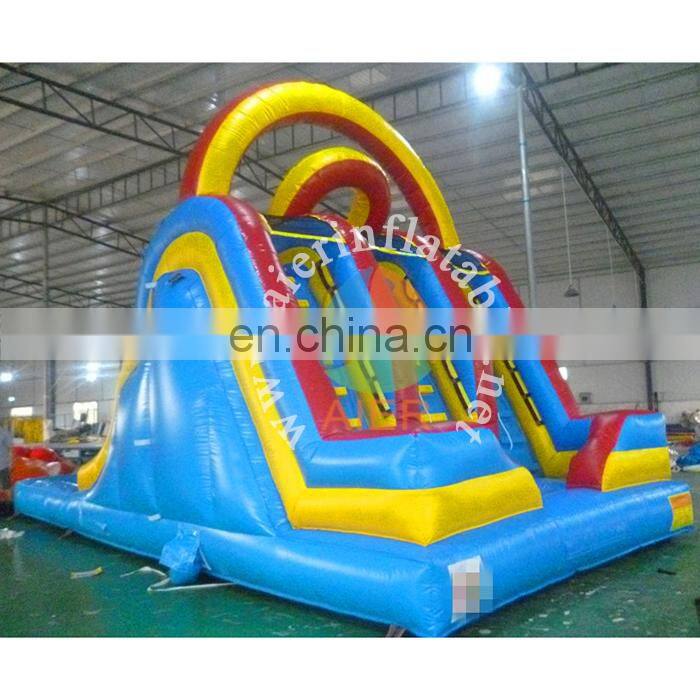 Giant water slide baby kids outdoor toy inflatable slide for kids and adult play