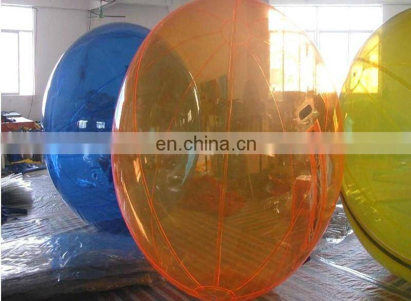 colorful inflatable water ball/inflatable walk on water ball
