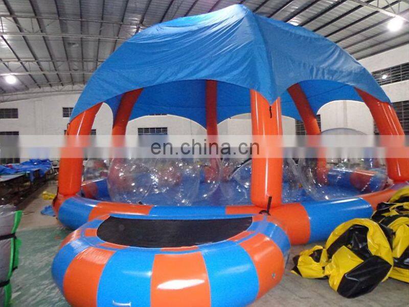 2017 giant inflatable pool float Swimming Pool Cover Tent For Sale