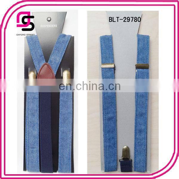 Latest suspender, fabric suspender,denim suspender