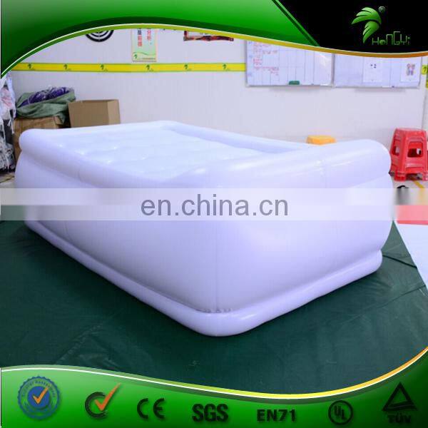 2 m White Inflatable Air Bed Replica Inflatable Bed Shape Bench Furniture Ornaments Couch Balloon