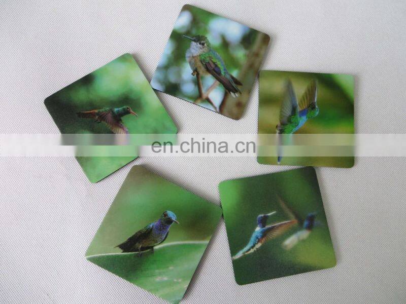 Custom colorful EVA foam coffee cup mat with printing logo