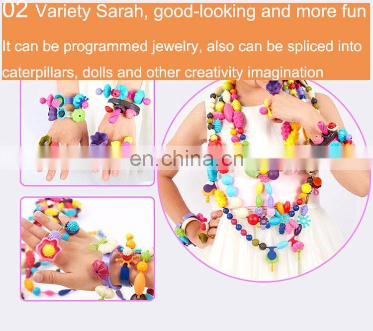 DIY Bracelets Necklace Early Childhood Educational Toys
