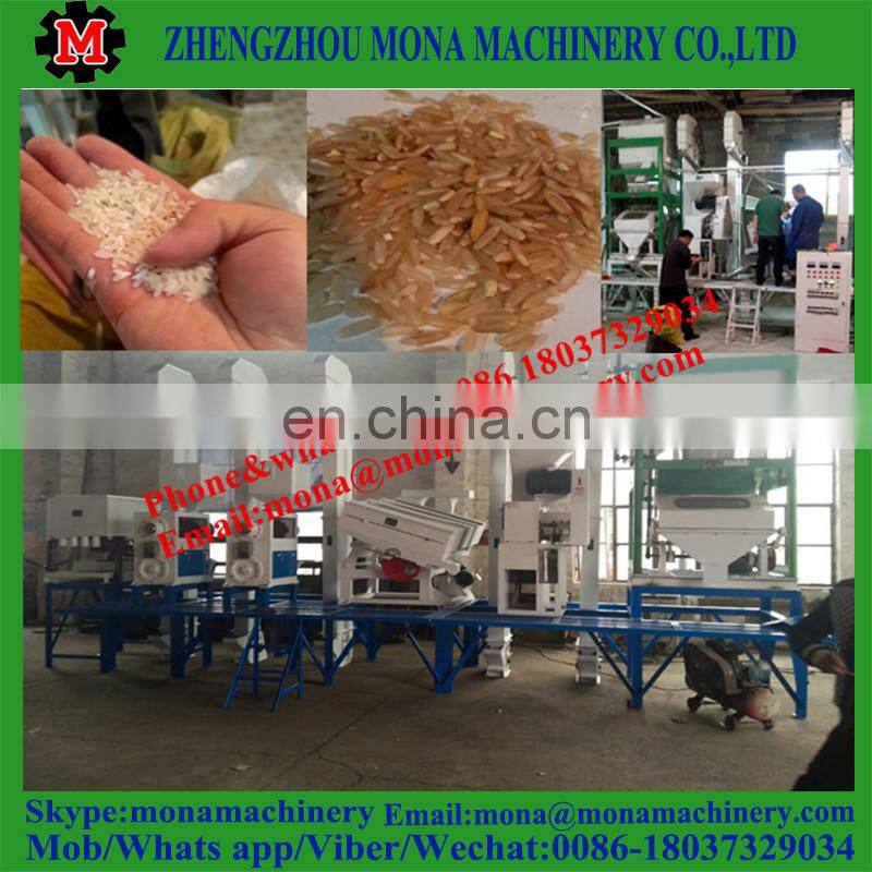 Complete set combined rice mill/rice mill machine/rice milling machine for sale