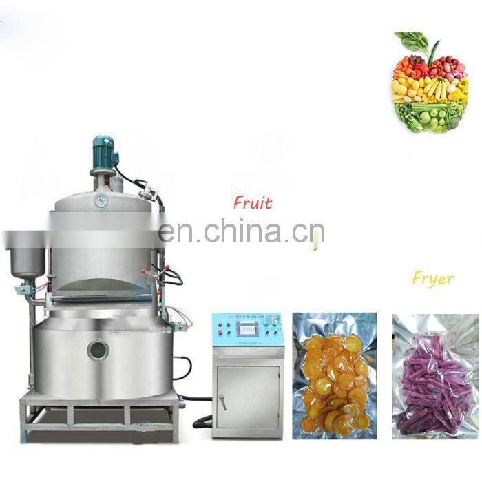 Stainless Steel Vacuum Vegetable Frying Machine In The Restaurant