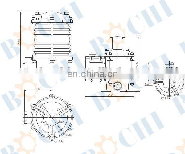 Marine 6Mpa Navigation Light for Diving