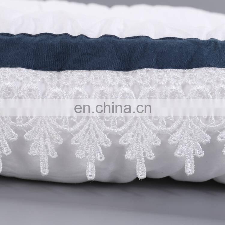 Bedroom Reversible Baby Nest/Bassinet/Lounger for Bed 100% Cotton Portable Crib