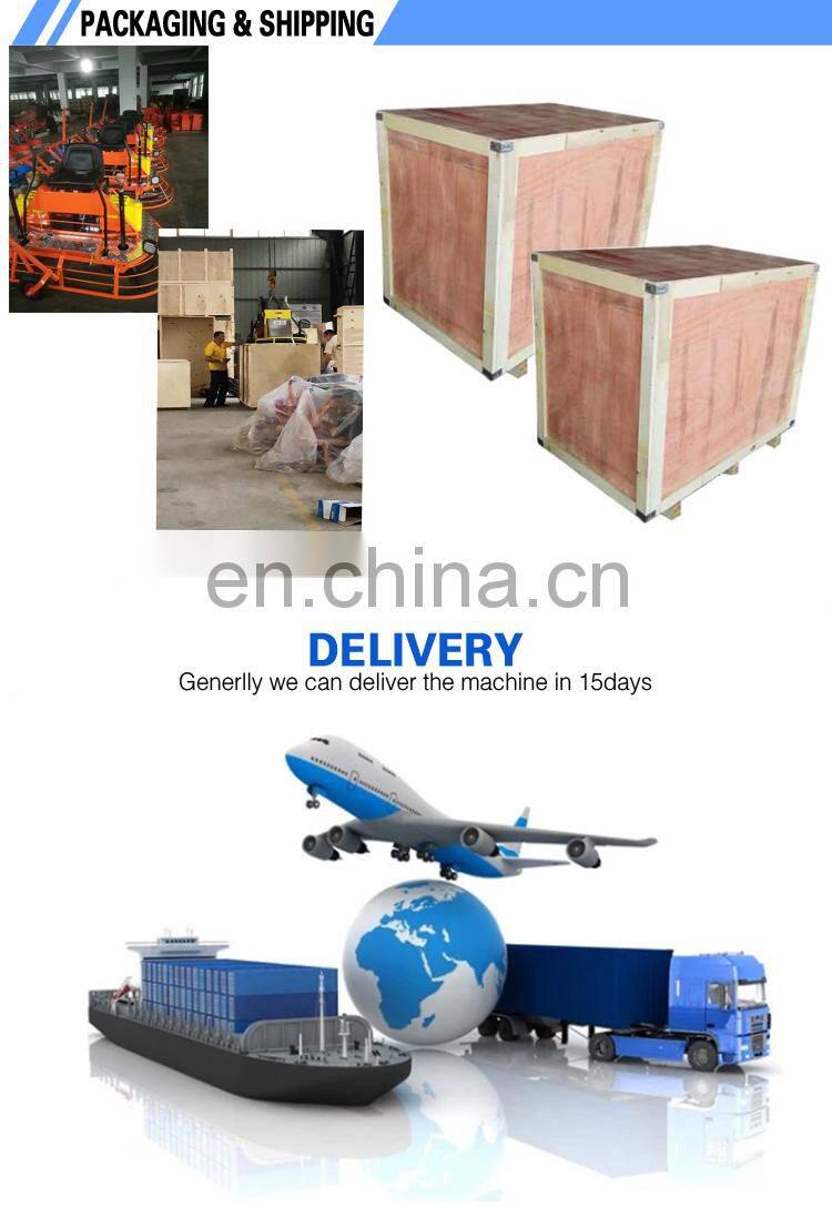 ride on concrete power trowel machine Nuoman factory direct sales