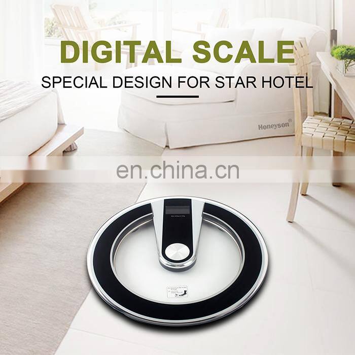 Honeyson 200 KGS Glass Bathroom Scale for Hotel Appliance