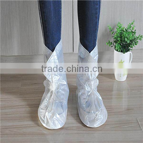 durable foldable waterproof rain boot cover for rainy days