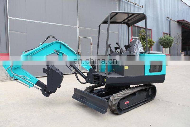 EPA CE certification diesel engine mini 2t excavator machine with thumb attachments
