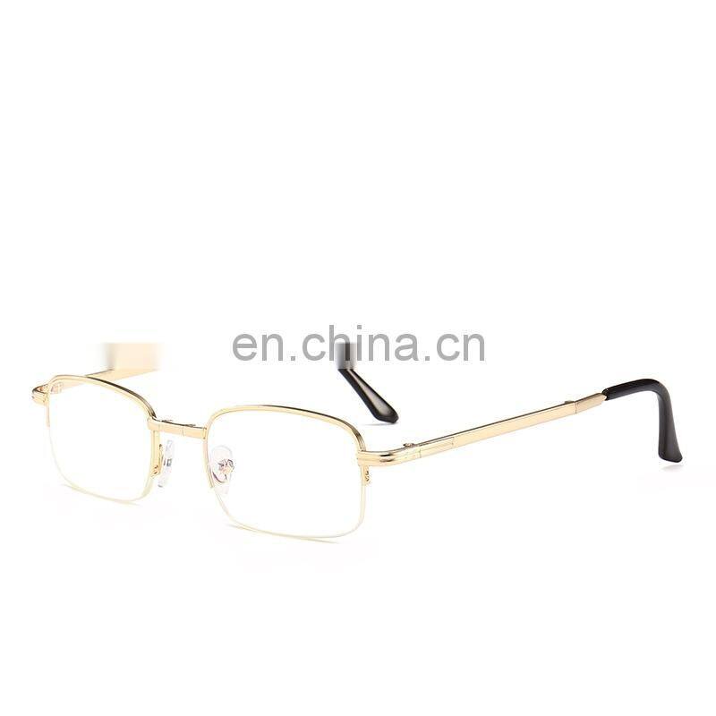 Unisex women men Folding Metal Reading Glasses +1.00 1.50 2.00 2.50 3.00 3.50 4.00 Diopter + Case